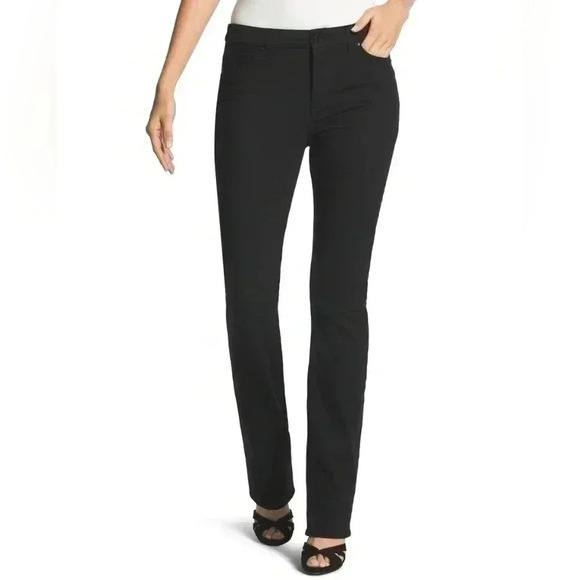 Chico's Pants - Chicos Slim Leg Black Jeans 1.5 Size 32in
